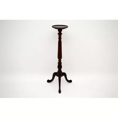 Antiker Georgian Mahagoni Torchere