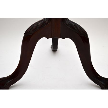 Antiker Georgian Mahagoni Torchere