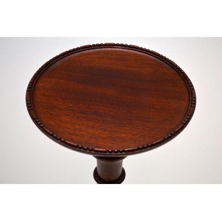 Antiker Georgian Mahagoni Torchere