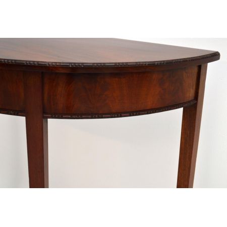 Antiker Edwardian Mahagoni Konsole Beistelltisch
