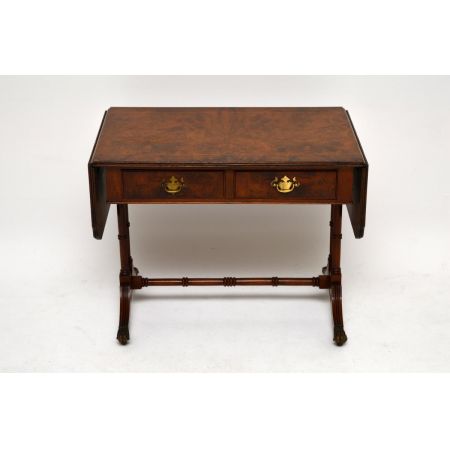 Antiker Regency Sofatisch Klapptisch