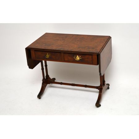 Antiker Regency Sofatisch Klapptisch