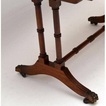 Antiker Regency Sofatisch Klapptisch