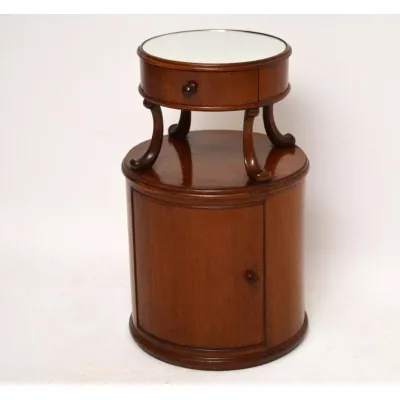  Außergewöhnlicher antiker Biedermeier Pot Schrank