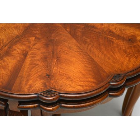 Rundes Nest of Tables Beistelltische antik