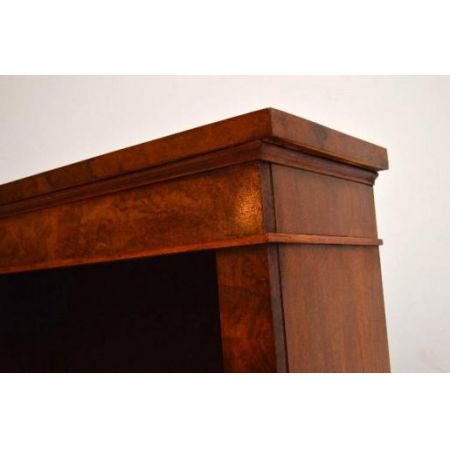   Offenes Antique Victorian Burr Walnut  Regal 