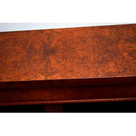   Offenes Antique Victorian Burr Walnut  Regal 