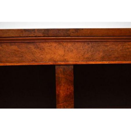   Offenes Antique Victorian Burr Walnut  Regal 