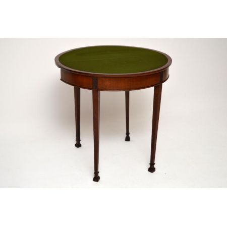 Antiker Edwardian Mahagoni-Kartentisch