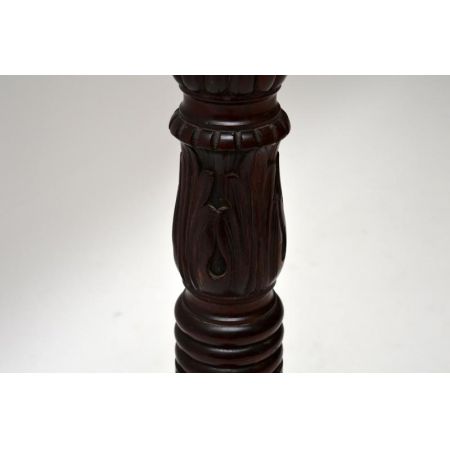 Antiker Ständer aus Mahagoni