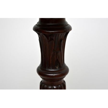 Antiker Ständer aus Mahagoni