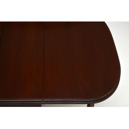 Faltbarer antiker Edwardian Mahagoni Sutherland Tisch