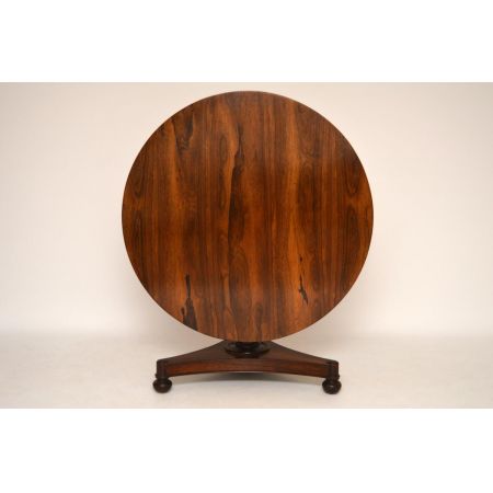 Antiker William IV Palisander Rund - Esstisch