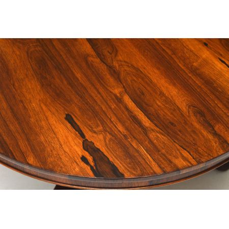 Antiker William IV Palisander Rund - Esstisch