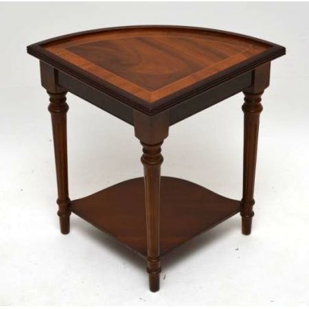 Antiker Georgean Couchtisch Nest aus Mahagoni