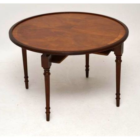 Antiker Georgean Couchtisch Nest aus Mahagoni