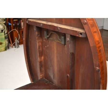 Antiker Victorian Nussbaum Esstisch