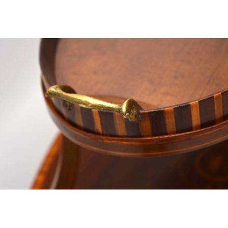 Antiker Edwardian Etagere aus Mahagoni und Satinholz