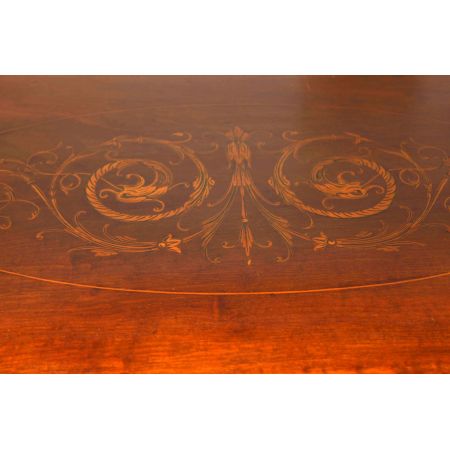 Antiker Edwardian Etagere aus Mahagoni und Satinholz