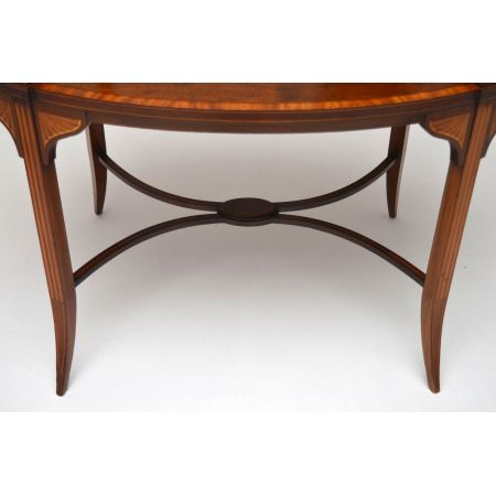 Antiker Edwardian Etagere aus Mahagoni und Satinholz