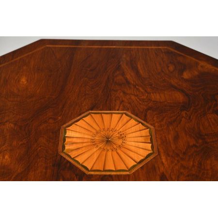 Antiker viktorianischer Palisanderholz Beistelltisch