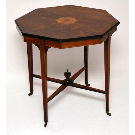 Antiker viktorianischer Palisanderholz Beistelltisch