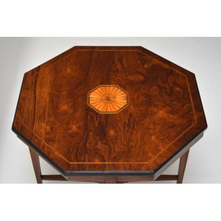 Antiker viktorianischer Palisanderholz Beistelltisch