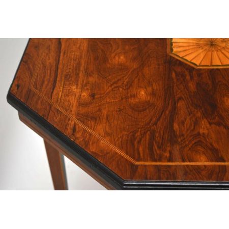 Antiker viktorianischer Palisanderholz Beistelltisch