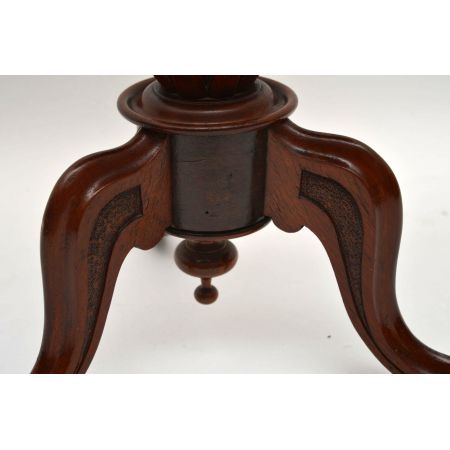 Antiker Victorian Nussbaum Klapptisch