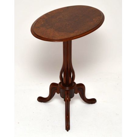 Antiker Victorian Nussbaum Klapptisch