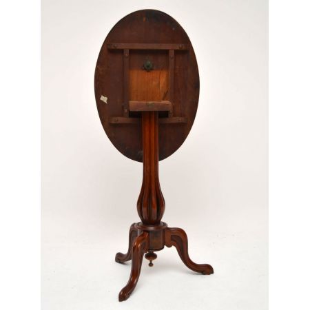 Antiker Victorian Nussbaum Klapptisch