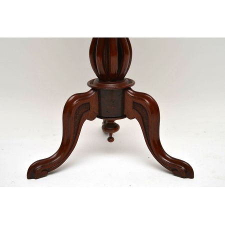 Antiker Victorian Nussbaum Klapptisch