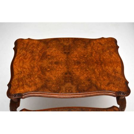 Antiker Nussbaum Nest – 3er Set