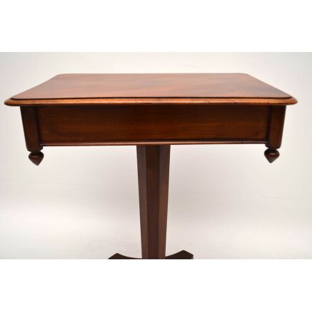 Antique William IV Mahogany Side Table