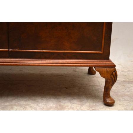 Ansprechender Bücherschrank mit Glastüren