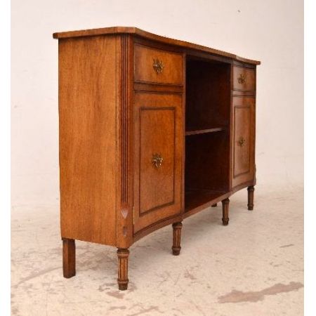 Bücherschrank Sideboard mit geschwungener Front