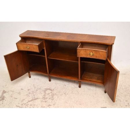 Bücherschrank Sideboard mit geschwungener Front