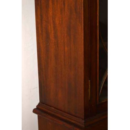 Mahagoni  Bücherschrank Bibliothek  Breakfront Bookcase mit Sekretär 