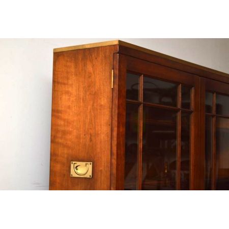   Mahagony Bücherschrank Bookcase antik mit toller Optik