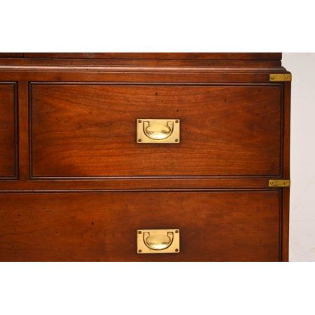   Mahagony Bücherschrank Bookcase antik mit toller Optik