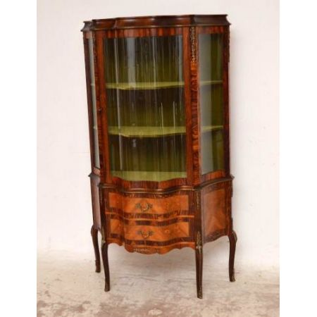 Antike Vitrine Bookcase aus Palisander