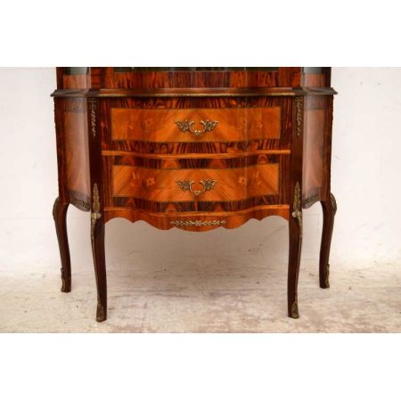 Antike Vitrine Bookcase aus Palisander