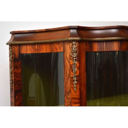 Antike Vitrine Bookcase aus Palisander