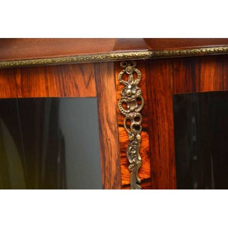 Antike Vitrine Bookcase aus Palisander