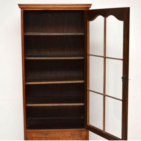 Walnuss Bücherregal Queen Anne Stil