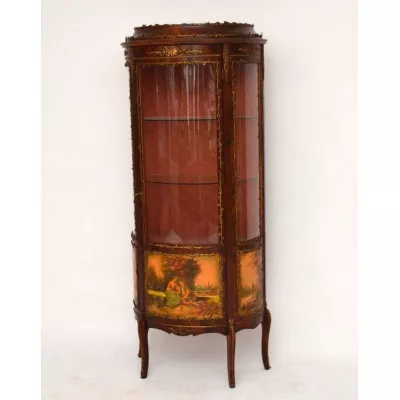 Glasvitrine antik