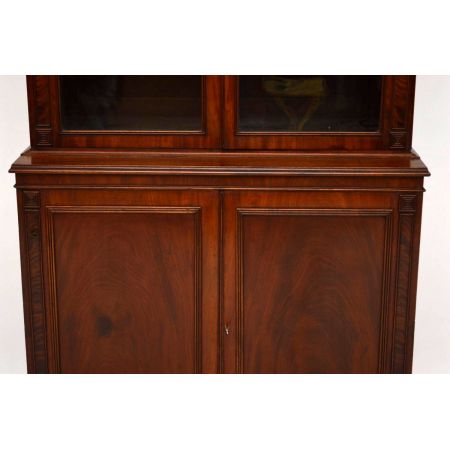 Antikes Mahogany Bookcase 