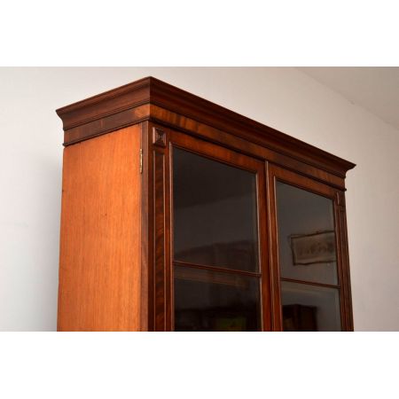 Antikes Mahogany Bookcase 