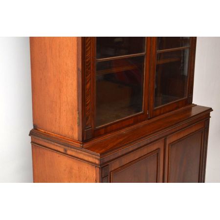 Antikes Mahogany Bookcase 