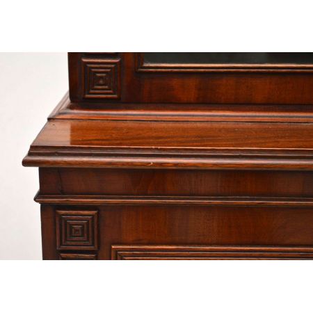 Antikes Mahogany Bookcase 